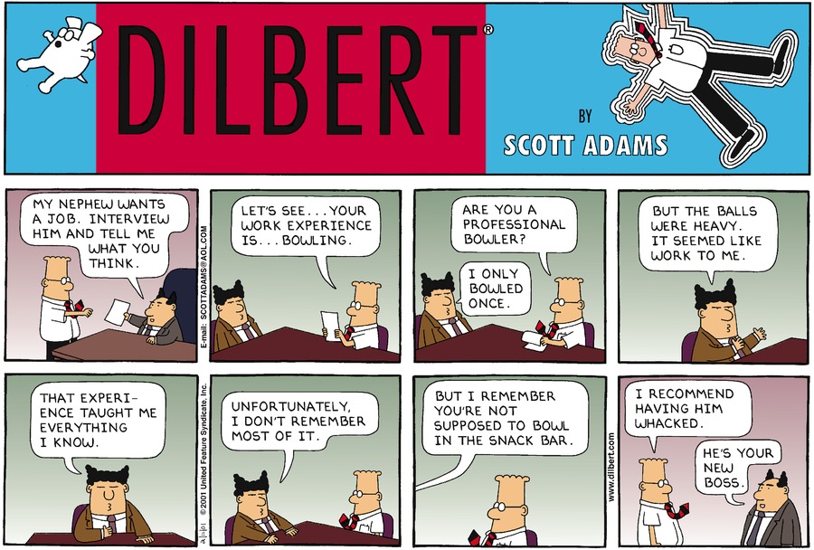 Dilbert Cartoon